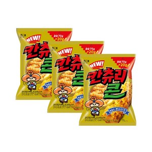 해태제과 NEW 칸츄리콘, 90g, 3개