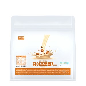 프로틴스토리 포대유청 맛있는 단백질 퓨어프로틴7 1kg 카라멜마끼아또, 1개