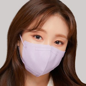 에어에이드 새부리형 퍼스널 컬러마스크 중형, 5개입, 10개, 퍼플