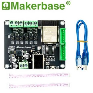 Makebase BLDC 브러시리스 서보 Foc 듀얼 모터 컨트롤러용 심플 FOC 실드 고출력 ESP32, MKS ESP32 FOC, MKS ESP32 FOC, [01] MKS ESP32 FOC