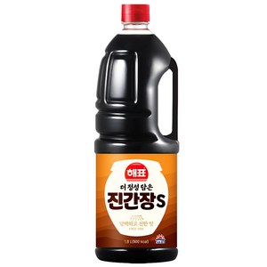 해표 진간장S, 1.8L, 8개