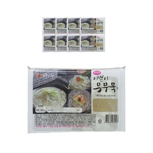 아리랑식품 이쁜이 우무묵채400g 8개, 400g