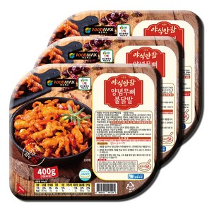 야식만참 양념무뼈불닭발 400g, 3개