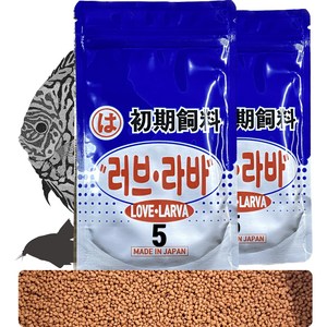 잘먹는 침강성사료 러브라바5호 열대어사료 금붕어사료, 70g, 2개