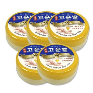 고운발 풋크림, 110g, 5개