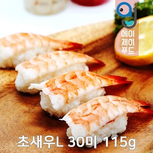 냉동 초새우/초새우LH(팩), 선택01. L 30미 115g 약 개당 3.8g, 1개