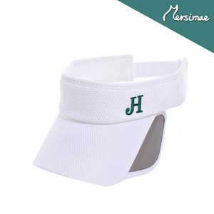 머시매 JH슬라이드 썬바이저 골프/등산/야와활동 썬캡, 화이트