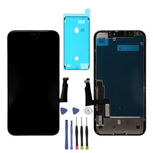 액정N배터리 아이폰XR액정 수리 고급 LCD, 아이폰XR 액정 고급형 LCD, 1개