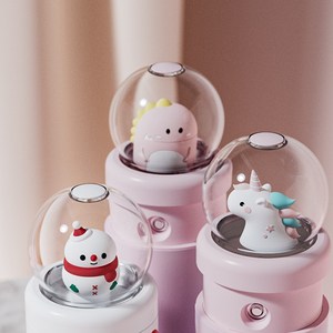 다용도 휴대용 손난로 보조배터리 가습기 핸드워머 USB C타입, 핑크(공룡), 핑크(공룡)