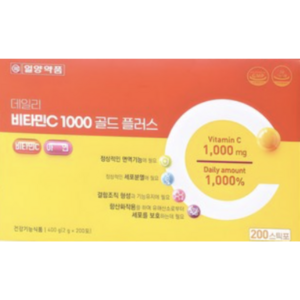 일양약품 데일리 비타민C 1000 골드 플러스 200p, 400g, 1개