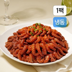 우와!한 양념 쭈꾸미 볶음 조금 더 매운맛 (냉동), 1개, 500g