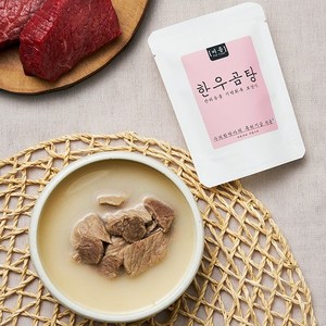 미음펫 강아지보양식, 5개, 100%한우사골 한우곰탕, 100g