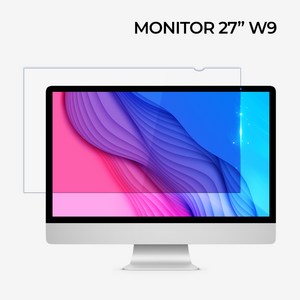 포인트앤뷰 액정보호 블루라이트차단 모니터 필름 1매, 27