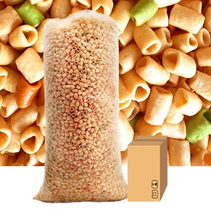 마카로니 뻥티기 과자 (박스포장) 3.5kg 대롱과자 대용량 업소용 벌크, 1개