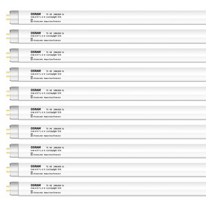 오스람 T5 형광등 HE 28W 865 주광색 SL, 10개