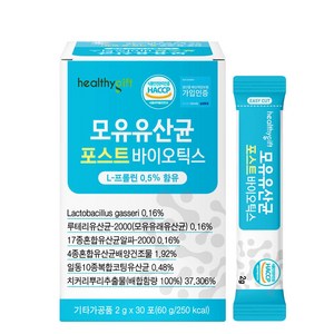 모유유산균 포스트바이오틱스, 6개, 60g