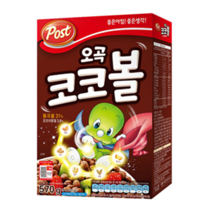 포스트 오곡 코코볼 시리얼, 570g, 6개