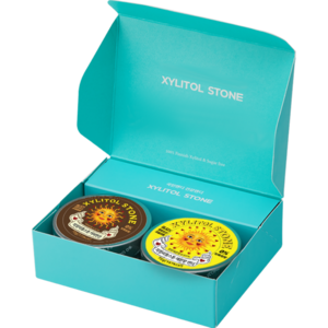 자일리톨스톤 캔디 당제로 사탕 선물세트, 2개, 70g