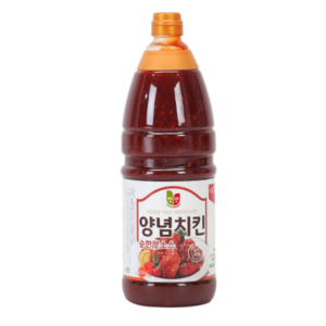 청우식품 양념치킨 순한맛 소스, 2.1kg, 4개