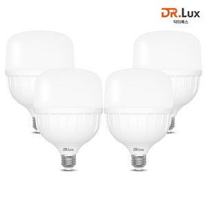 닥터룩스 고용량 LED 전구 T램프 40W E26, 4개