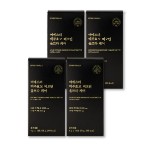 New 여에스더 맥주효모 비오틴 울트라 케어 14포 4박스, 56g, 4개