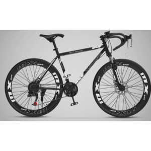 [에키레] 고성능 로드자전거 로드바이크 MTB자전거 사이클 싸이클자전거 중급로드바이크 입문용, 1개, 170cm, 블랙 26인치 (에어쿠션)