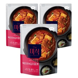 더미식 묵은지두부김치찌개, 3개, 350g