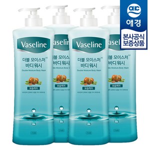 애경바세린 더블 모이스처 바디워시, 800ml, 4개