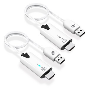 포인트 투 포인트 무선 HDMI 비디오 송신기 및 수신기 30M 전송 익스텐더 디스플레이 화면 미러 어댑터 케이블, TX and RX, 1개
