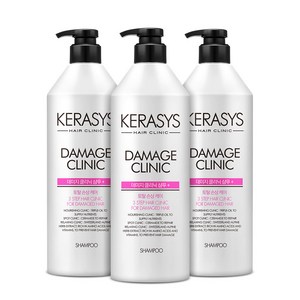 케라시스 데미지 클리닉 샴푸, 750ml, 3개