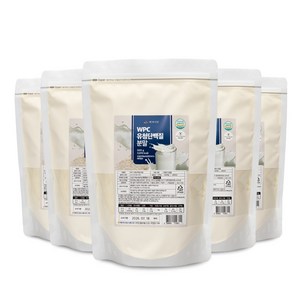 WPC 유청단백질 분말 500g HACCP 인증제품, 5개