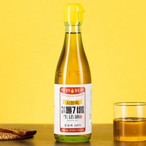 시장쏙 저온압착 들기름, 300ml, 1개