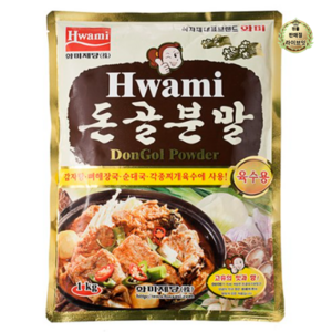 [화미] 돈골분말, 1kg, 2개