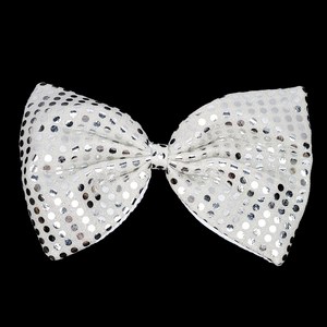 파티짱 스팽글 나비 넥타이 (대) 파티 소품 행사, 실버