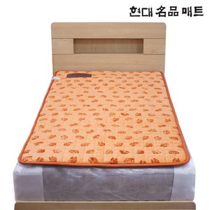 현대메디칼 현대명품매트 황토 극세사매트 전기매트 전기요 전기장판 싱글 1인용, 1인용(109cm*200cm)