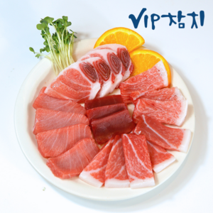 [VIP참치] 배터지는 참치회 뱃살 세트 800g 뱃살 아카미 대뱃살, 1개, 담백세트[뱃살+아카미]