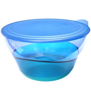 타파웨어 엘레강스 샐러드볼 믹싱볼 보울 4.6L 블루, 1개