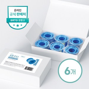 [로켓] 자극없는 실리콘겔 반창고 SRTO (에스알티오), 6개입, 1개