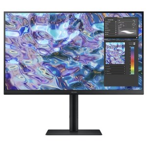 삼성전자 QHD 모니터 FreeSync S61B (68.4 cm) IPS 네로우베젤 회전 리프트 27형 75 Hz S27B610EQC, 68.58cm