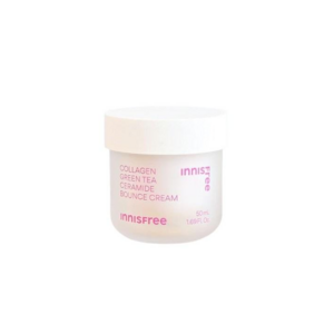[비건뷰티] 이니스프리 콜라겐 그린티 세라마이드 크림, 50ml, 1개