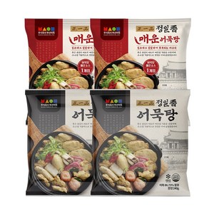 부산어묵 정일품 어묵탕 240g 2봉+매운어묵탕 225g 2봉, 2개