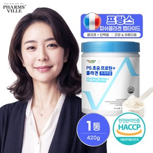 팜스빌 초유 프로틴 플러스 콜라겐 프리미엄, 420g, 1개