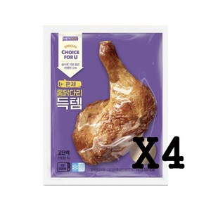 헤이루 훈제통닭다리득템 즉석조리 150g x 4개