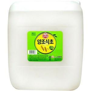 오뚜기 양조식초, 18L, 1개