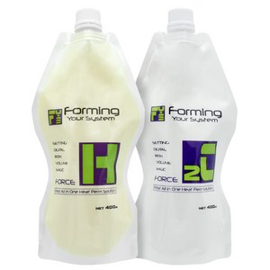[멸치쇼핑]모나리자 유니코 포밍 포스2C 열펌(건강모용) 400ml 크림중화제, 1개