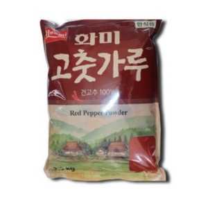 화미 고춧가루 한식용, 2.5kg, 4개