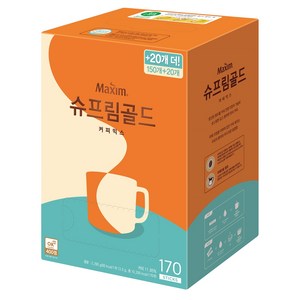 맥심 슈프림 골드 커피믹스, 13.5g, 170개입, 1개