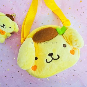 산리오 폼폼푸린 얼굴 크로스백 큐티 가방