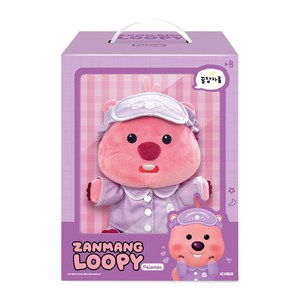옷입은 잔망루피 인형 25cm, 파자마 인형