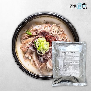 [간편한식] 순대국 육수 농축액 엑기스 1kg 60인분, 1개